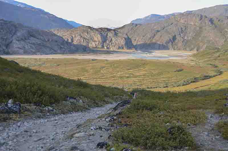 109 - Groenlandia - fiordo Tunulliarfik - Narsarsuaq - valle de las Mil Flores